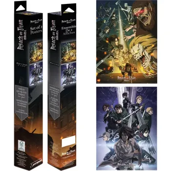 Plakát ABYstyle Plakát Attack on Titan - Season 4 (2 plakáty)