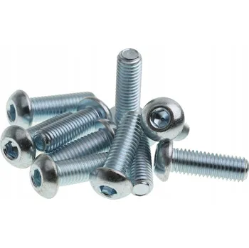 Šroub Kuličkový šroub POZINK M10x35 mm, imbusový šroub, 10 kusů