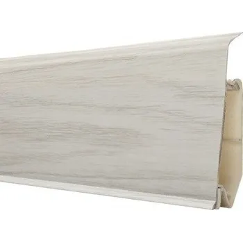 Podlahová lišta Podlahová lišta soklová 70mm PVC DUB ASPEN VZORKY