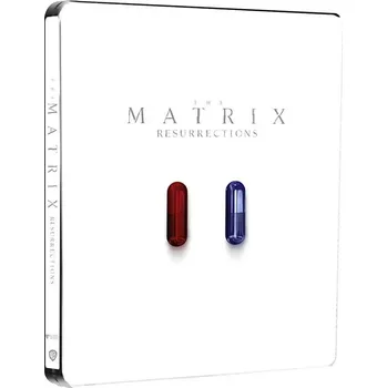 Blu-ray film Matrix Resurrections - Blu-ray (s CZ) + 4K Ultra HD (bez CZ) Steelbook