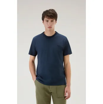Pánské tričko TRIČKO WOOLRICH SHEEP TEE MELTON BLUE