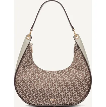 Kabelka KABELKA DKNY ABBY LG HOBO CHINO/TOFFEE