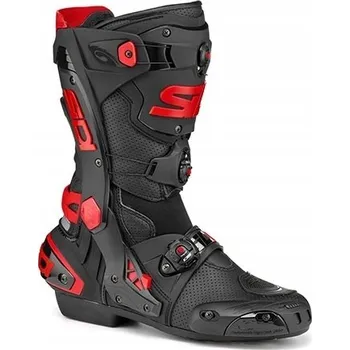 Moto obuv Sidi Rex AIR Boty Černo-Červené