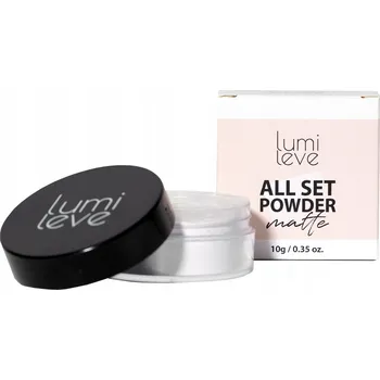 Pudr Sypký pudr na obličej matující All Set Matte 10g Lumileve Přírodní