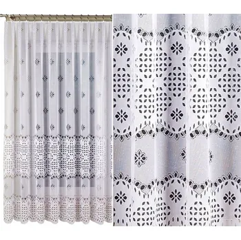 Prostěradlo Klasická záclona žakárová 200 cm x 180 cm