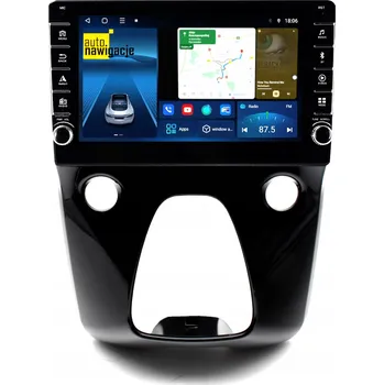 GPS navigace RÁDIO NAVIGACE GPS CITROEN C1 II 2014-2021 ANDROID CARPLAY 8/128 GB