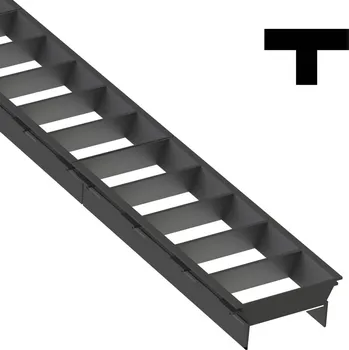 Lampička The Light Group SLC žaluzie proti oslnění Click T joint, černá, plastová