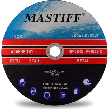 Vrták Kotouče na kov Mastiff MFMC23030 230x22,2 mm