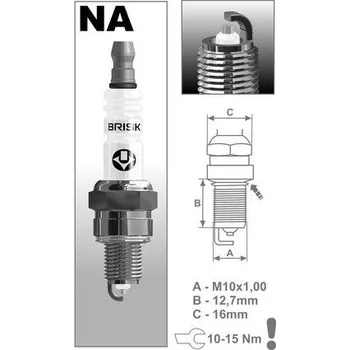 Autoelektrika Zapalovací svíčka BRISK NAR14YS řada Silver Racing