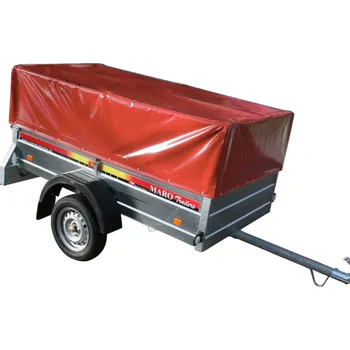 Krycí plachta MARO Kralovice Výklopná plachta 3000x1300x500 mm Výklopná plachta 500 mm: červená, Typ: Samotná plachta