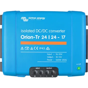 Měnič napětí Victron Energy Konvertor DC/DC Orion-Tr 24/24V-17A 400W IP43 Izolovaný
