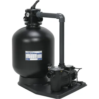 Bazénová filtrace Filtrační zařízení Azur KIT 380 4m3/hod Micro Delfino - propojovací potrubí, 42kg písku