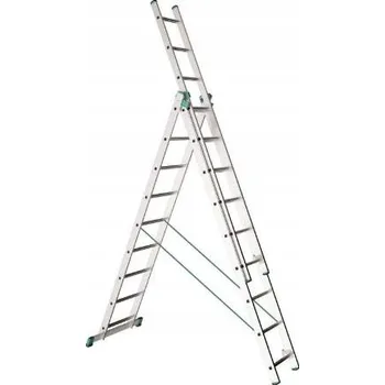 Žebřík Žebřík Alve hliníkový 3 x 10 do 150 kg