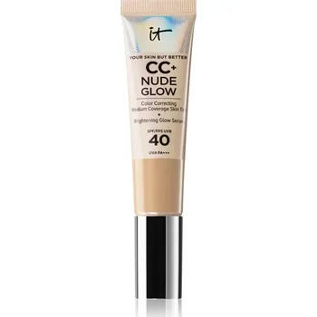 IT Cosmetics Your Skin But Better CC + Nude Glow CC krém pro rozjasnění pleti SPF 40 Medium 32 ml