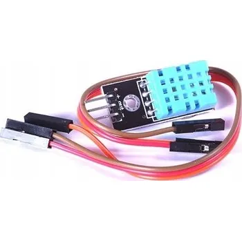 IP kamera Senzor vlhkosti a teploty DHT11 na PCB s kabely Arduino ESP DIY