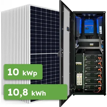 solární set Ecoprodukt Hybrid Victron 10,32kWp 10,8kWh 3-fáz RACK předpřipravený solární systém