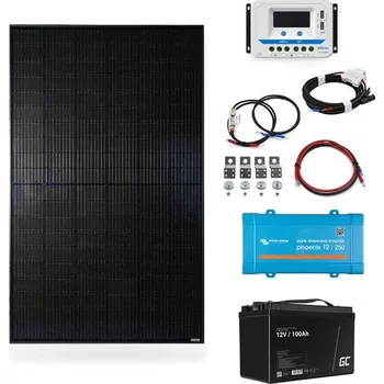 Ecoprodukt Solární ostrovní systém 12V 250VA 240Wp 100Ah