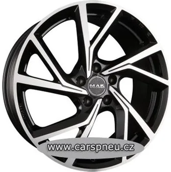 Alu kolo MAK Kassel black poliert - 8,5x19, 5x108, ET56 (F8590OEBM56GD5X)