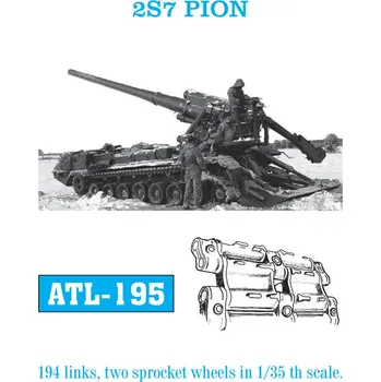 Plastikový model 1/35 ATL-195 2S7 PION - Friul Model