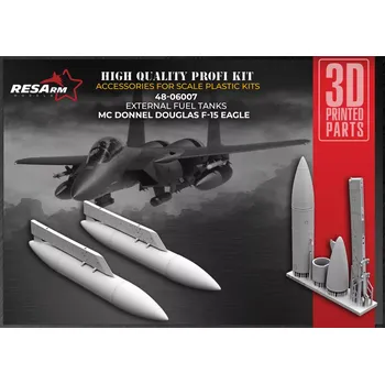 Plastikový model RESARM 1/48 F-15 Eagle External Fuel Tanks (2 pcs.)