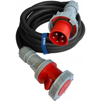 Prodlužovací kabel PRODLUŽOVACÍ KABEL SILOVÝ H07RN-F 5x10 63A 5m odolný, silný