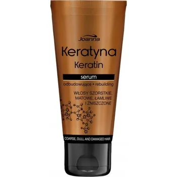 Vlasová regenerace Joanna Keratinové sérum pro obnovu matných a poškozených vlasů 50g