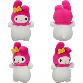 plyšák SQUISHMALLOWS HugMees Sanrio HELLO KITTY Plyšák MY MELODY 25 CM
