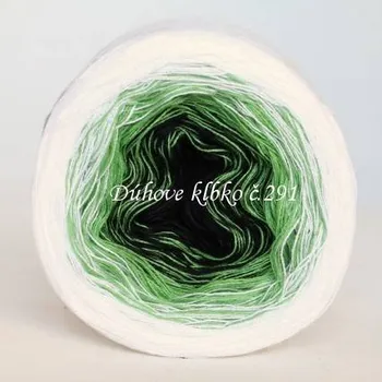 Příze Duhové klubíčko 291, 3nitka 1100 m