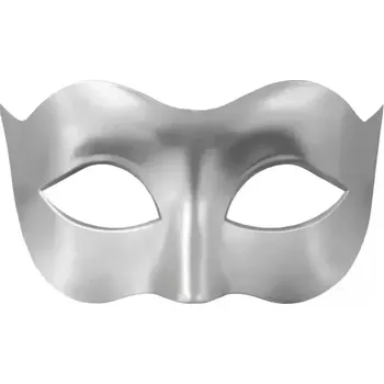 Karnevalová maska Stříbrná škraboška