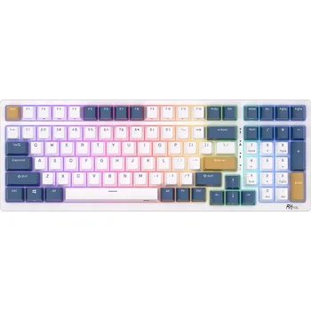Klávesnice MECHANICKÁ KLÁVESNICE RK98 80%/90% Blue HOTSWAP 2.4G Bezdrátová