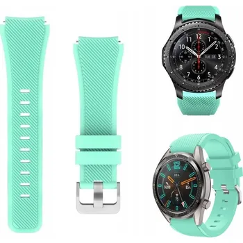 Příslušenství k chytrým hodinkám GUMOVÝ ŘEMÍNEK PRO SAMSUNG GALAXY WATCH 46MM / 3 45MM / GEAR S3 FRONTIER / CLASSIC