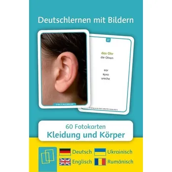 Německý jazyk Kleidung und Körper - Deutsch, Englisch, Ukrainisch und Rumänisch