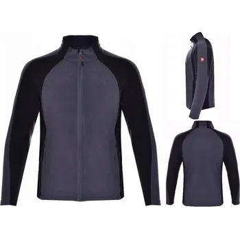 Pánská mikina Mikina fleecová polar Engelbert Strauss microflexx dryplex 77822 šedá 2XL