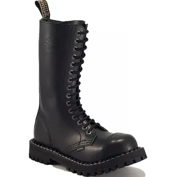 Pánská zimní obuv Boty Steel 15-dírkové - černé,