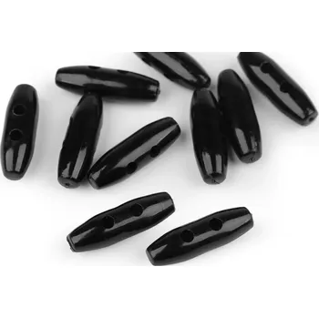 Knoflík Knoflík plastový oliva černý malý (Knoflík plastový oliva )