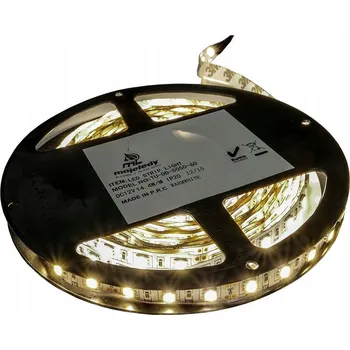 LED osvětlení LED pásek 300 LED 5m 5050 72W denní bílá 12V DC 14,4W/m