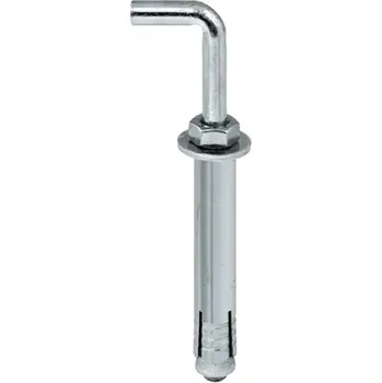 Hmoždinka Ocelová rozpěrná kotva s přímým hákem 10x90mm