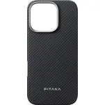 Pitaka Ultra-Slim Case iPhone 16 Pro Max Black/Grey Twill