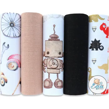 látková plena Ega Kids TETRA pleny (5ks) - robot