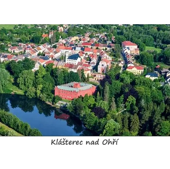 66000120 Pohlednice Klášterec nad Ohří (zámek Klášterec nad Ohří)