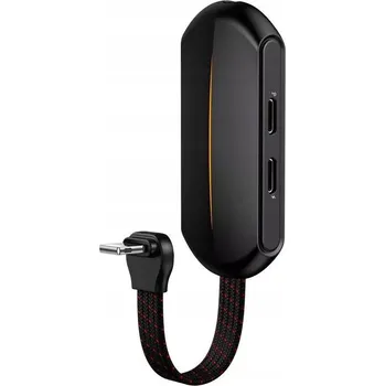 Zabezpečení domácnosti Adaptér Lightning na 2x Lightning + Jack 3,5 mm BASEUS