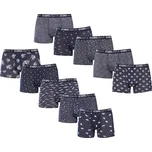 10PACK pánské boxerky Lee Cooper vícebarevné (LCUBOX10P2-1946718) M Možnost vrácení zboží ZDARMA do 120 dnů!