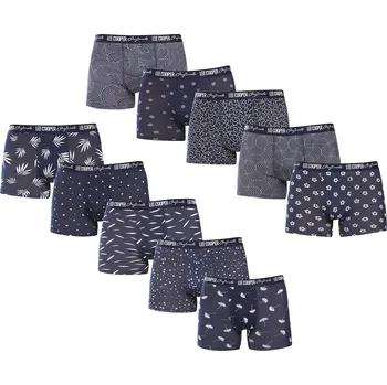 Boxerky 10PACK pánské boxerky Lee Cooper vícebarevné (LCUBOX10P2-1946718) M Možnost vrácení zboží ZDARMA do 120 dnů!