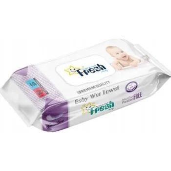 Dětský vlhčený ubrousek Vlhčené ubrousky Fresh Baby Aqua Wipes 1 x 120 ks