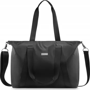 Kabelka Dámská shopper kabelka přes rameno prostorná černá městská taška velká ZAGATTO