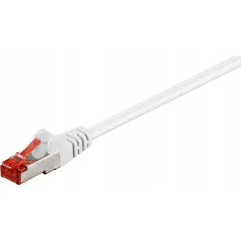 Síťový kabel MicroConnect F/UTP CAT6 0,25m Bílý PVC