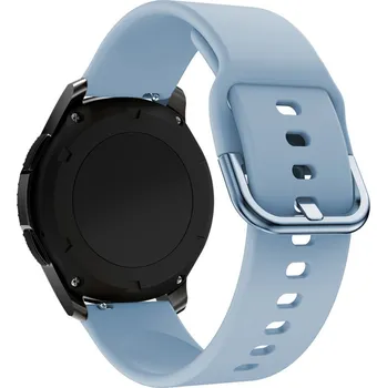 Řemínek na hodinky Řemínek Řemínek Silikonový Světle Modrý Univerzální Smyčka 22mm