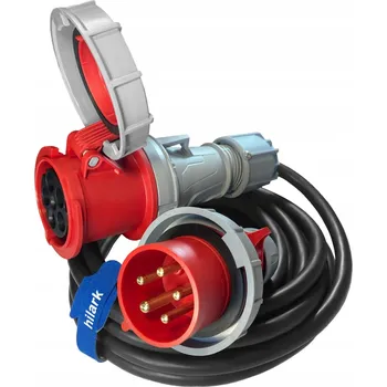 Elektrická zásuvka Silová redukce IP67 32A 5P na 63A 5P, 0,5 m