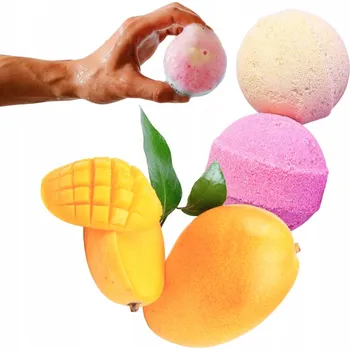 Koupelová Šumivá Koule Do Koupele Vany s Ovocnou Vůní Manga 50g