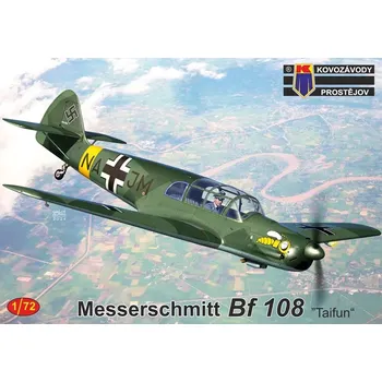 Plastikový model Kovozávody 1/72 Messerschmitt Bf 108 'Taifun' (4x camo)